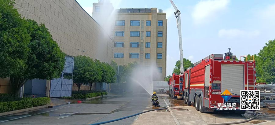 PA视讯起劲配合消防联合演练，，共筑清静生产防线